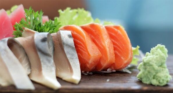 जापानी आहार में आप मछली खा सकते हैं, लेकिन बिना नमक के