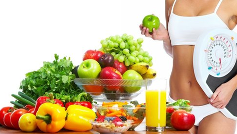 वजन घटाने के लिए सब्जियां और फल